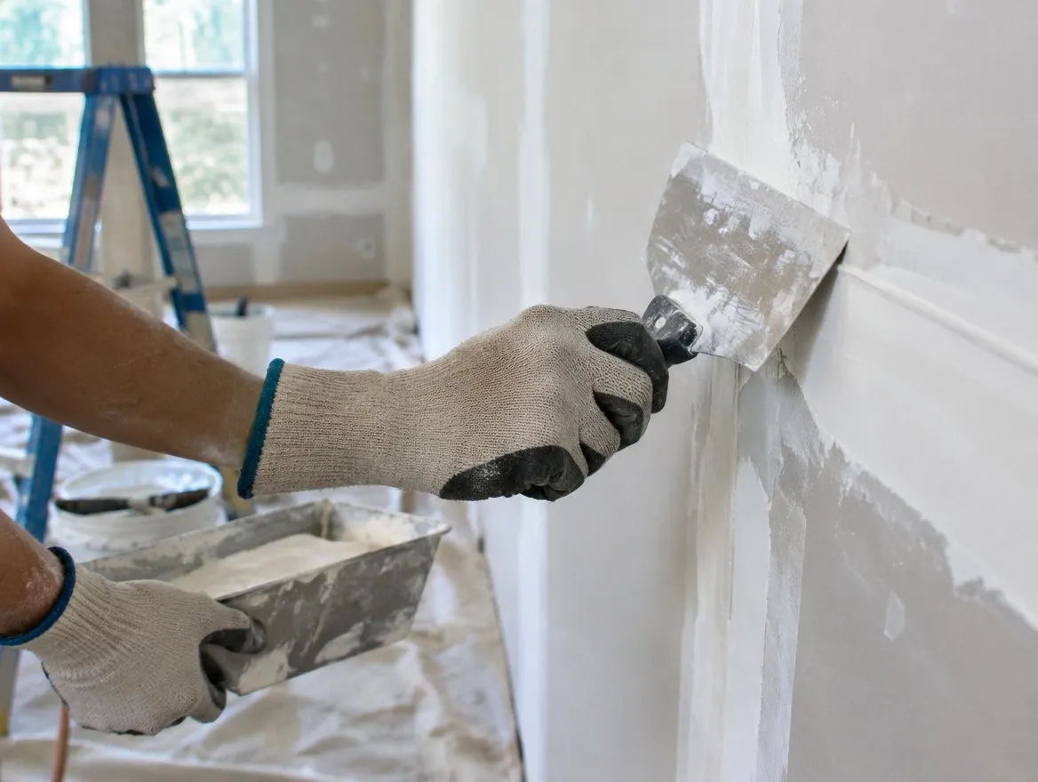 Interior drywall installation and finishing